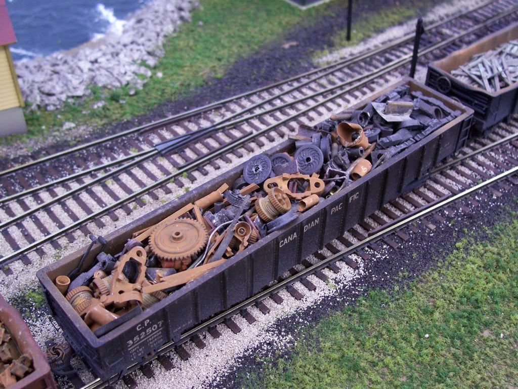 Gondola and Hopper Loads Model Railroader Magazine Model
